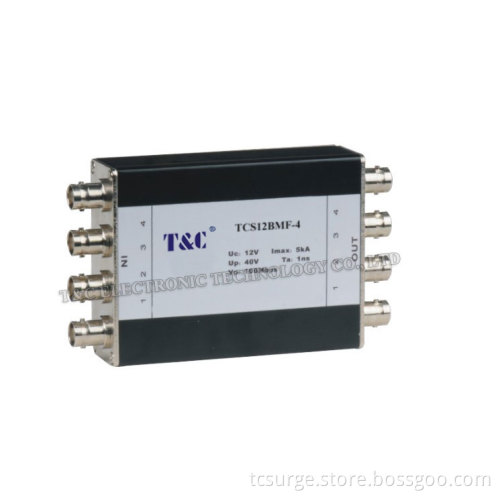 Signal Surge Protector/Surge Arrester (TCS12BMF-4)